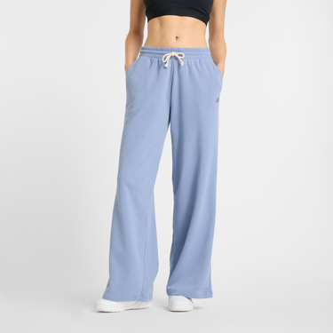 Trenirka New Balance Wide Leg Sweatpants Plava | NBWP51503DUS, 0