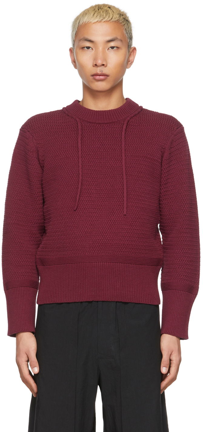 Džemper Craig Green Knot Detail Knit Sweater Crvena | CGSS22CKNJU02