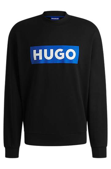 Džemper BOSS HUGO Sweatshirt with Logo Crna | 50522375