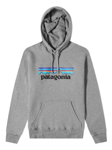 Dukserice Patagonia P-6 Logo Uprisal Hoody Siva | 39622-GLH