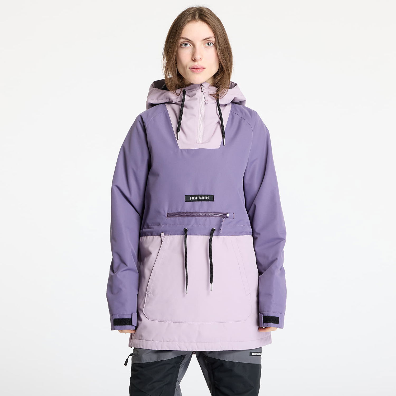 Vjetrovka Horsefeathers Horsefeathers Derin II Anorak Jacket Ljubičasta | OW214P, 0