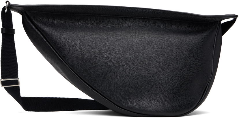 Torba za rame The Row The Row Large Slouchy Banana Bag Crna | W1196M-L145