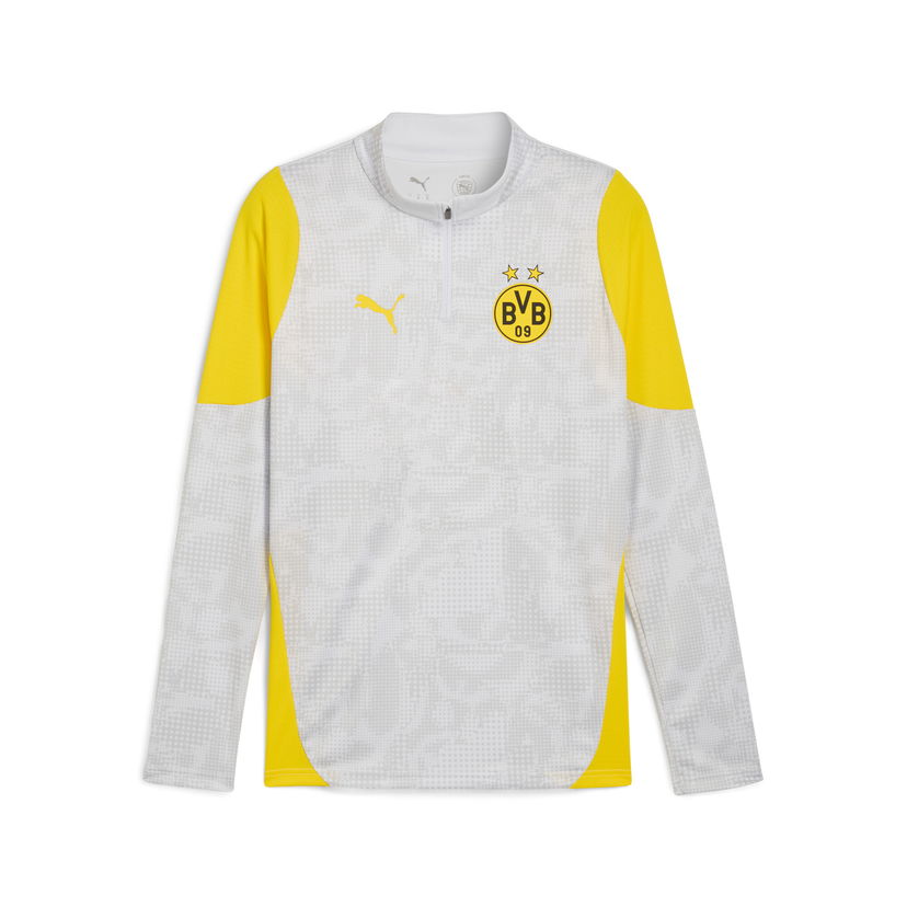 Dukserice Puma Borussia Dortmund Men's Training Quarter-Zip Top Siva | 781669_18