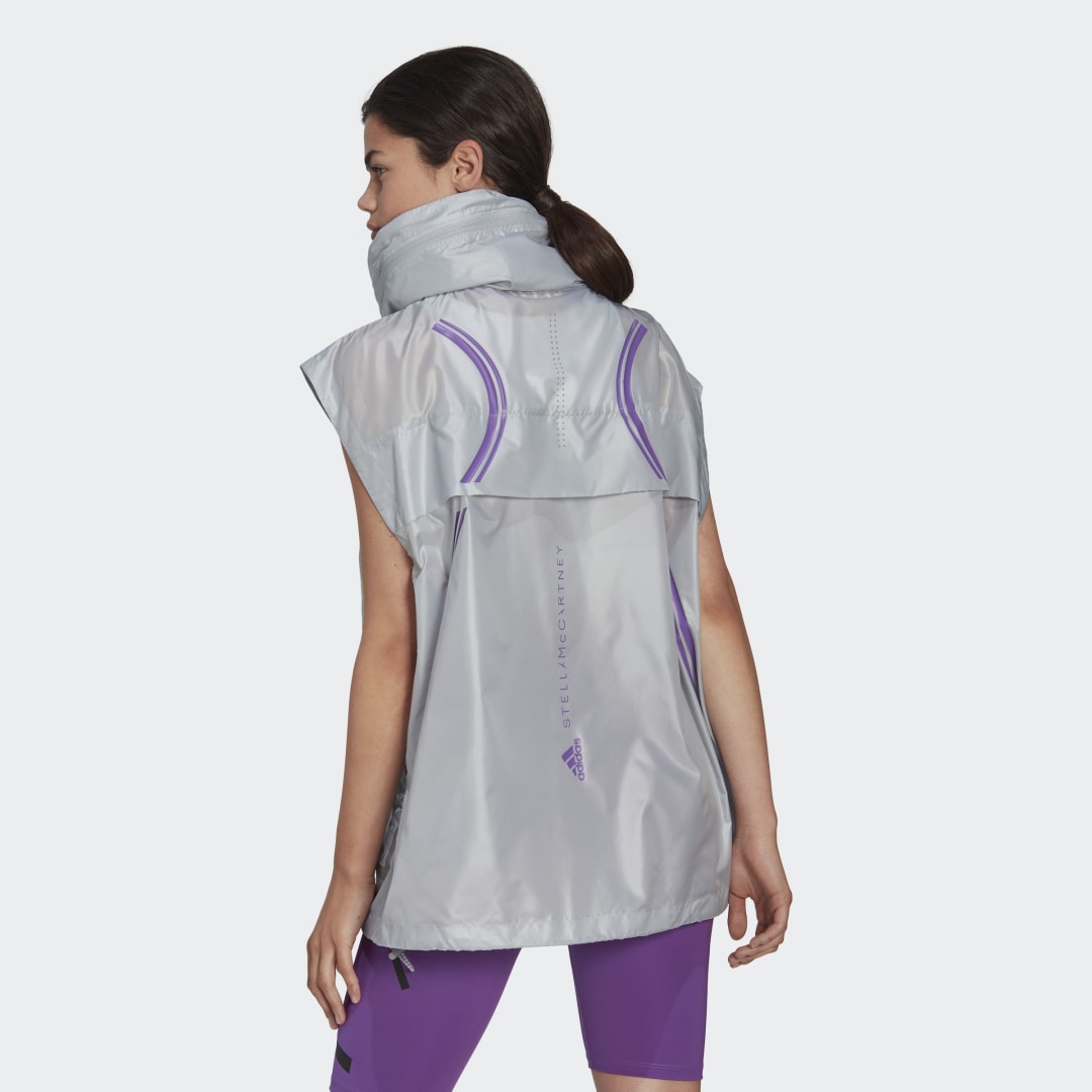 Prsluk adidas Originals Stella McCartney x TruePace Running Gilet Siva | HG6853, 1