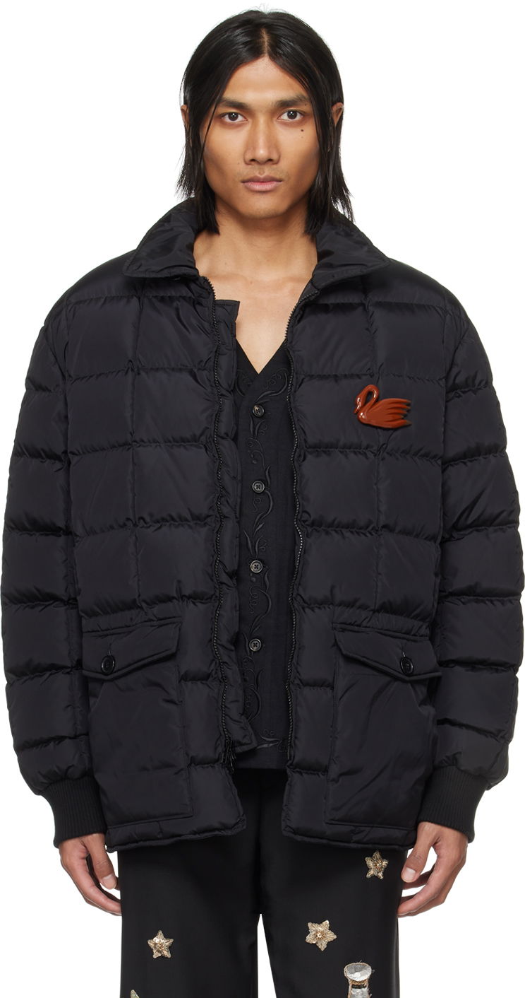Jakna Bode Seattle Down Jacket Crna | MRF23OW047