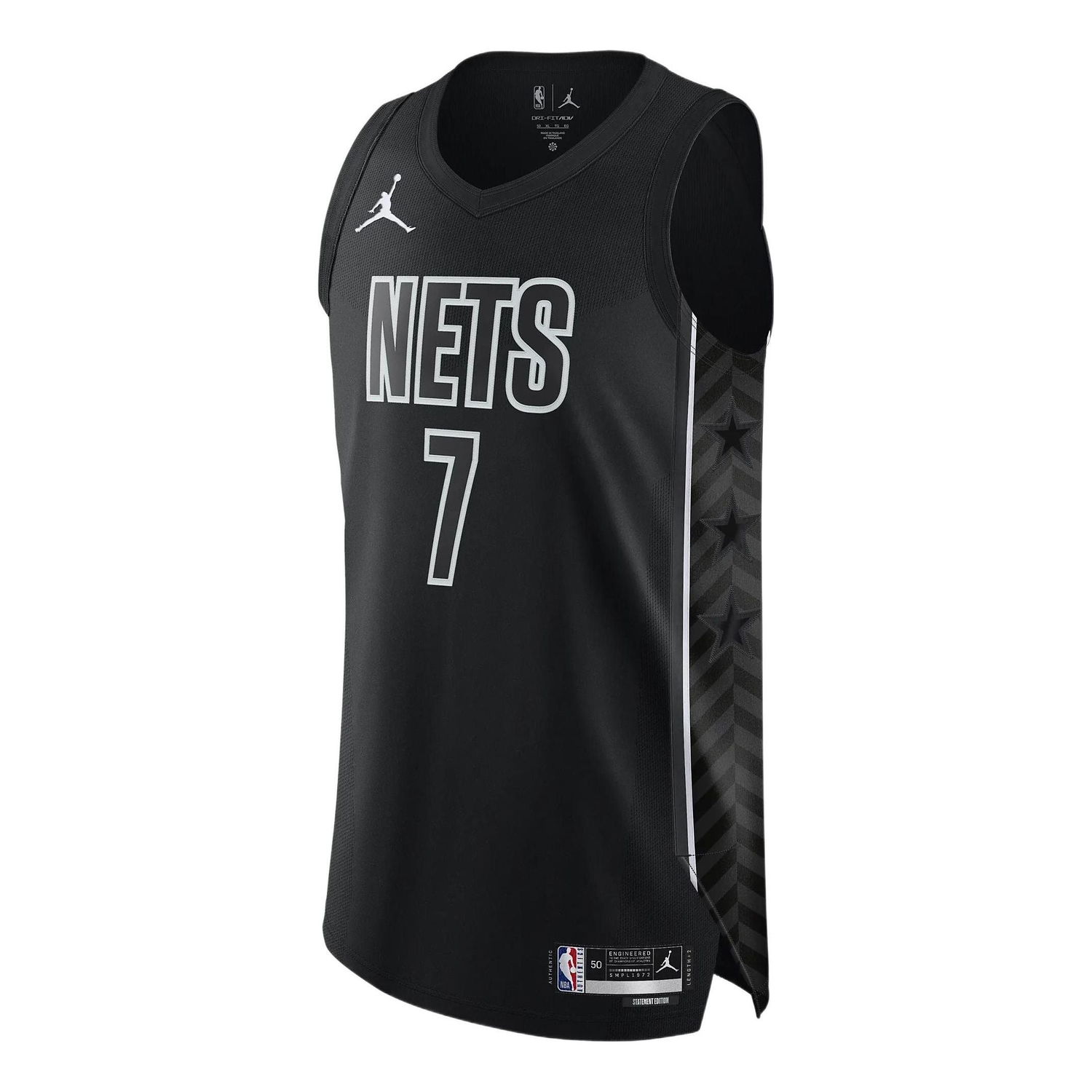 Majica bez rukava Jordan NBA Brooklyn Nets 'Kevin Durant 7' Jersey Crna | DQ0140-011, 0