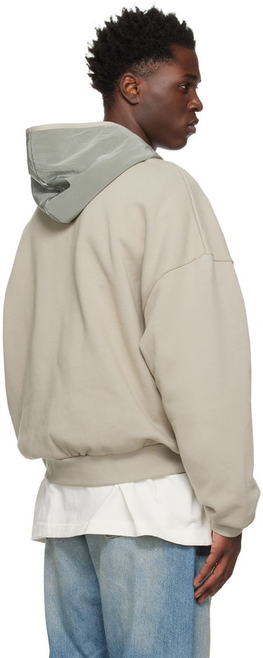 Dukserice Fear of God Essentials Nylon Fleece Hoodie Siva | 202SP244315F, 2