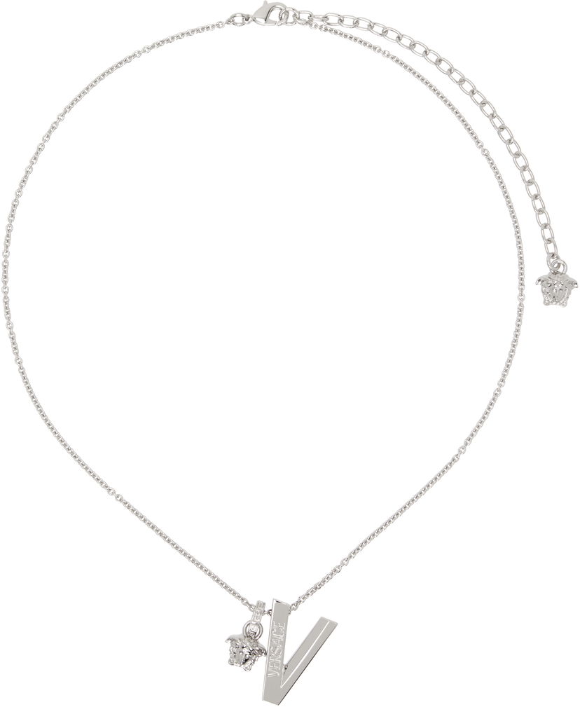 Ogrlica Versace Versace V2025 Chain Necklace Metalik | 1018979_1A00620