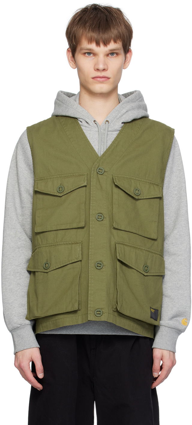Prsluk Carhartt WIP Work In Progress Utility Pocket Vest Zelena | I032980