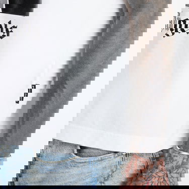 Majica kratkih rukava Palm Angels Palm Angels Dec Palm Culture Regular T-Shirt Bijela | PMAA109F25JER0060310, 3