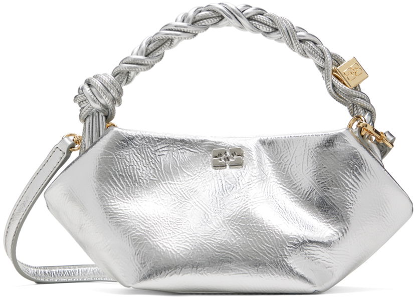 Ručna torbica GANNI Mini Bou Bag Metalik | A6595