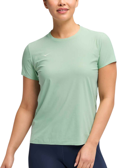 Majica kratkih rukava Hoka One One Hoka Airolite 2.0 Short Sleeve T-Shirt Zelena | 1175774-jade, 0