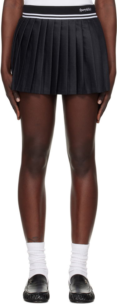 Suknja Sporty & Rich Abigail Pleated Miniskirt Crna | SK012506300GY16, 0