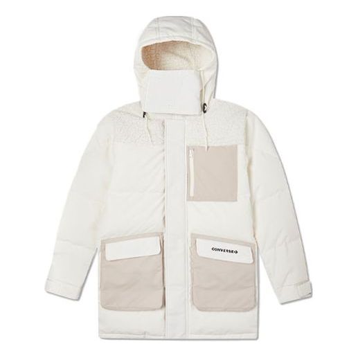 Pernata jakna Converse Premium Mid Down Jacket Bijela | 10021971-A03