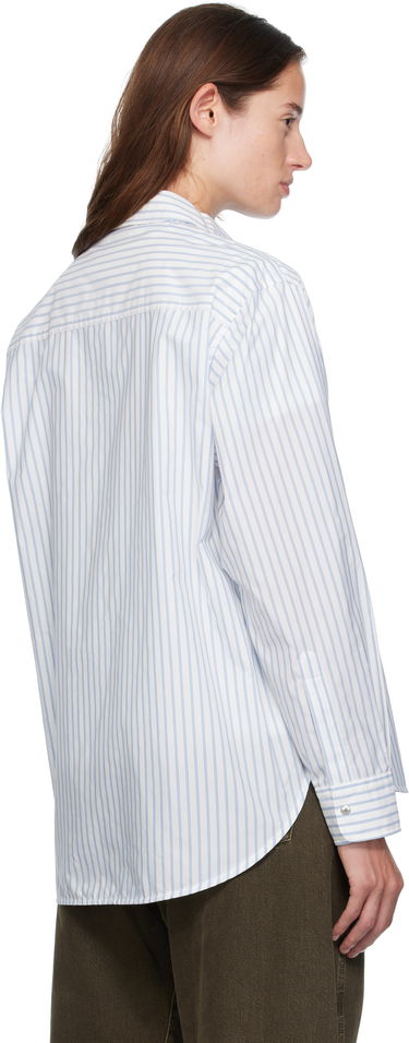 Košulja Moncler Moncler Striped Zip Shirt Bijela | K20932F00016598S1, 2