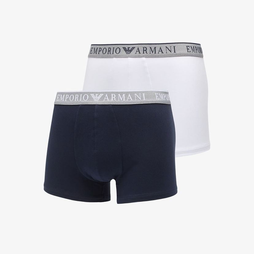 Bokserice Emporio Armani Emporio Armani Two-Pack Trunks Bijela | EM000252AF10776MB088