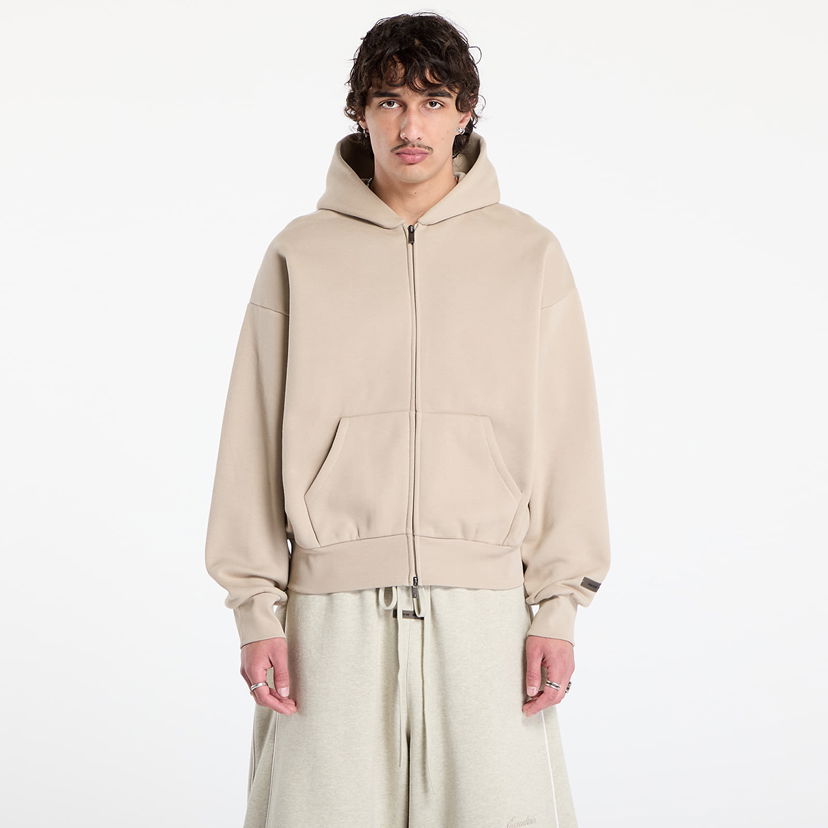 Dukserice Fear of God Fear of God Essentials Classic Full Zip Hoodie Bež | 192SP254781F-198