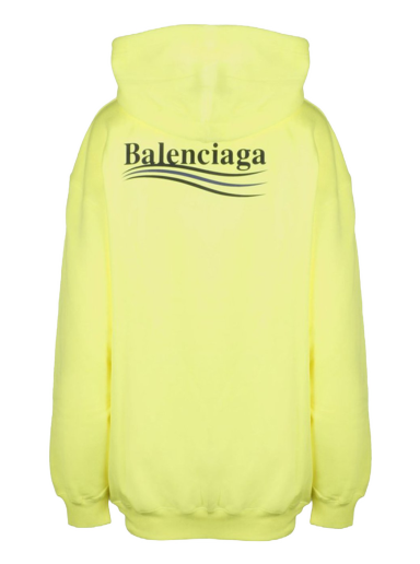 Dukserice Balenciaga Political Campaign Medium Fit Hoodie Žuta | 578135TJVD47110