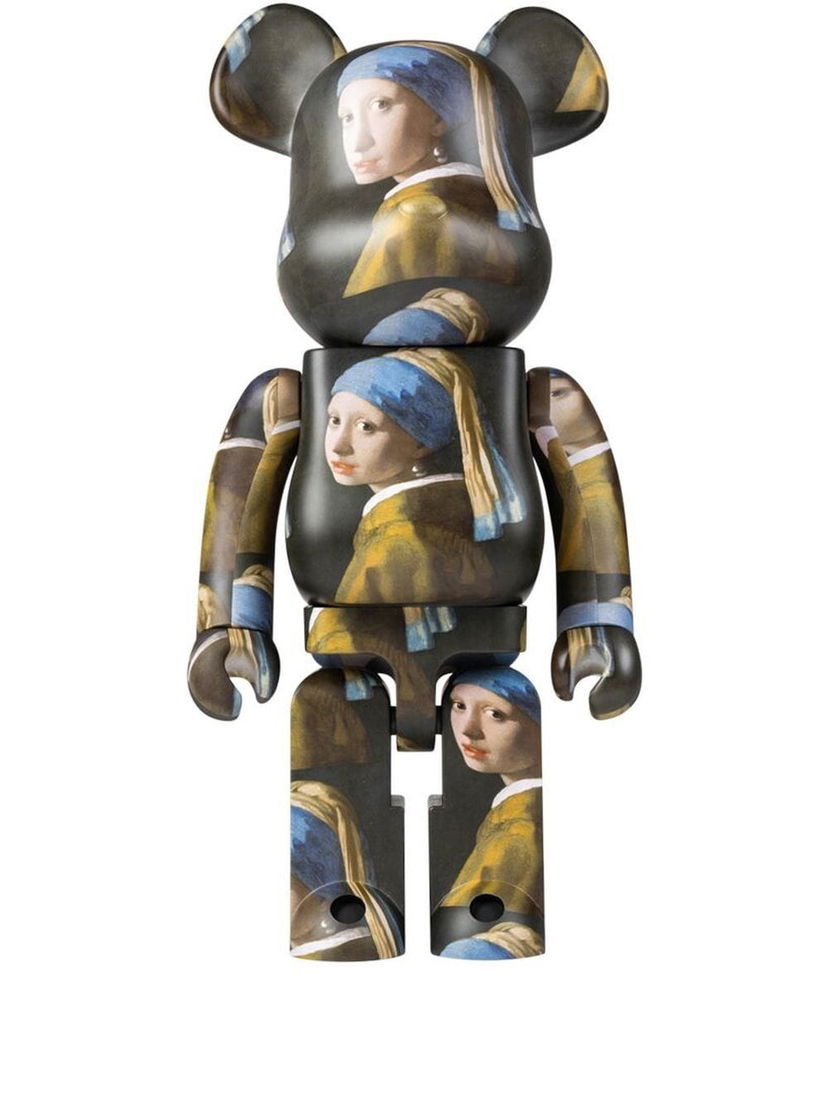 Kolekcionarsko Medicom Toy Johannes Vermeer Be@rbrick collectible "1000%" - Black Crna | MEDI006819104375