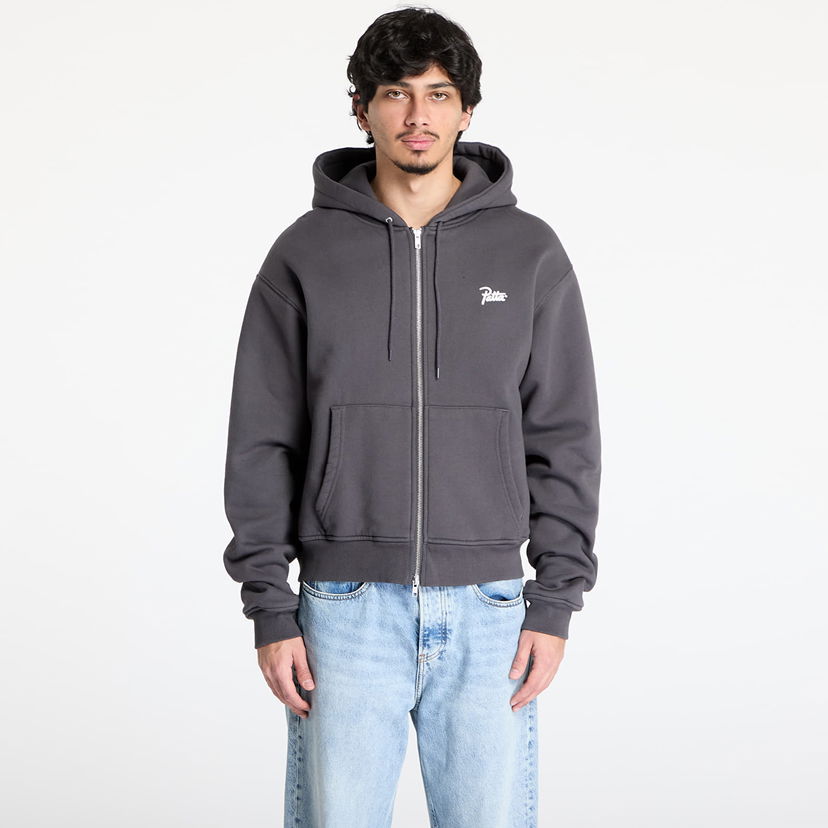 Dukserice Patta Patta Classic Zip-Up Hoodie Siva | POC-BS25-2050-331-0001-180