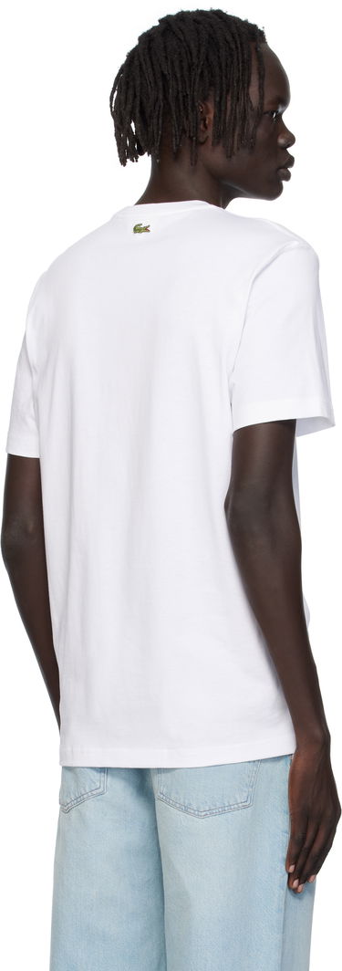Majica kratkih rukava Lacoste Lacoste Croc Originals T-Shirt Bijela | TH5634_001, 2