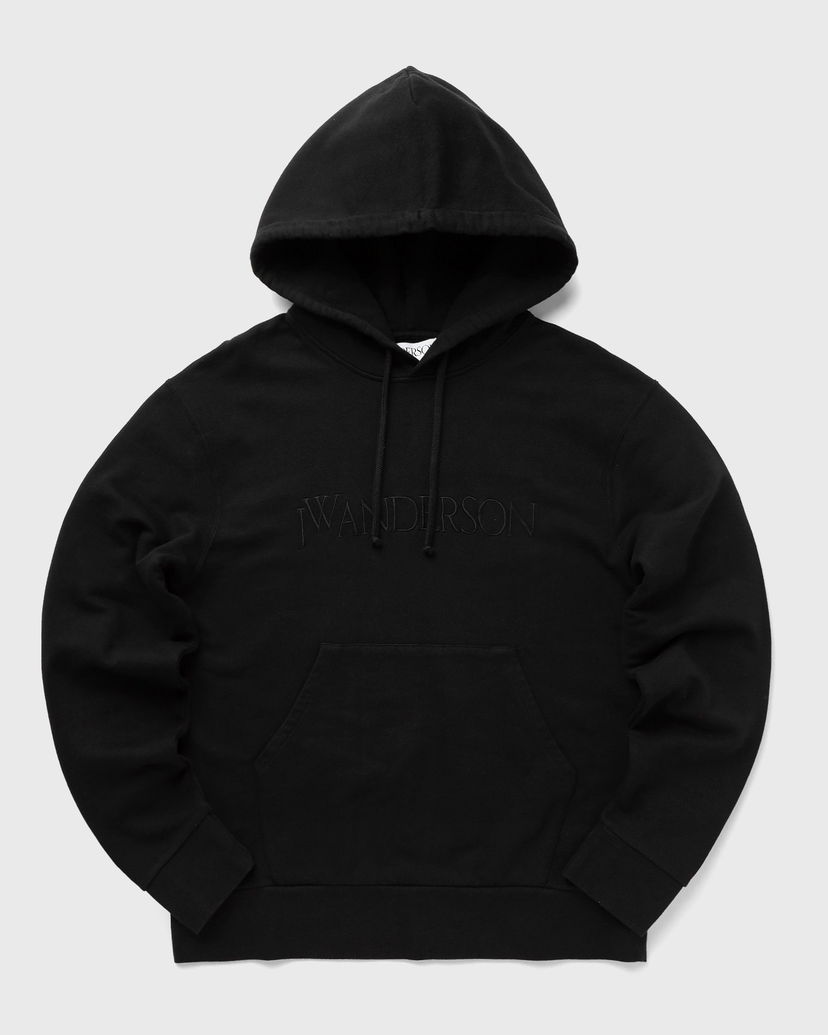 Dukserice JW Anderson LOGO EMBROIDERY HOODIE Crna | JW0163-PG0861-999