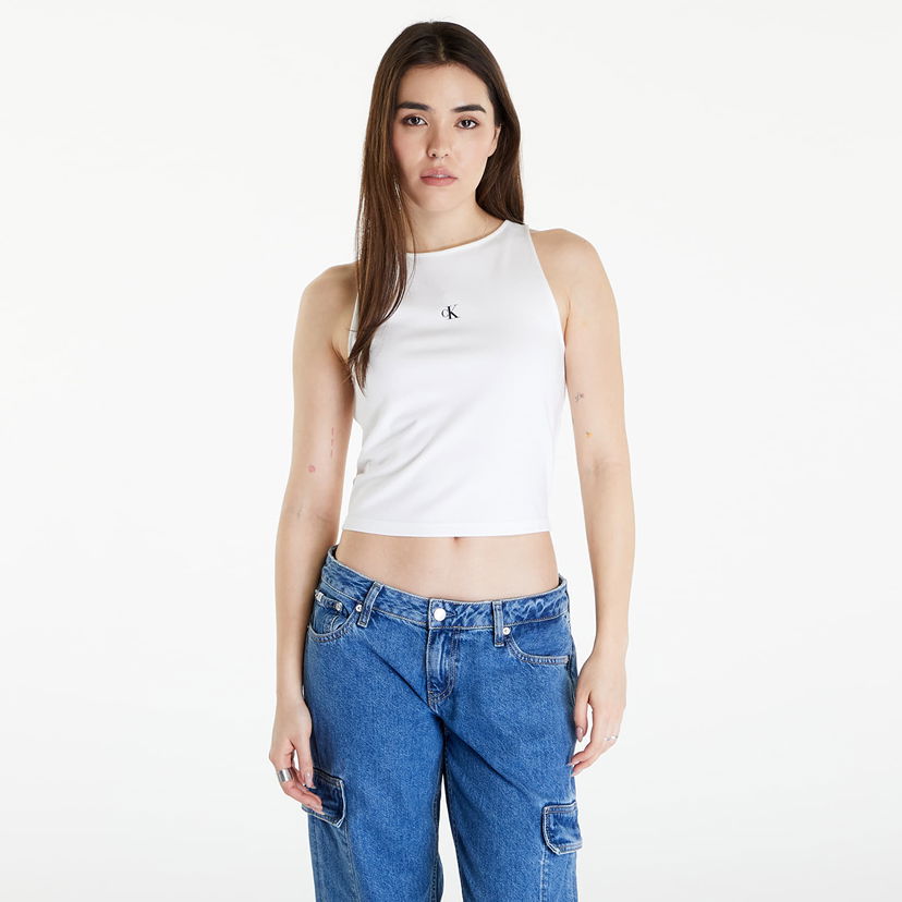 Majica bez rukava CALVIN KLEIN Archival Milano Top Bijela | J20J223107 YAF