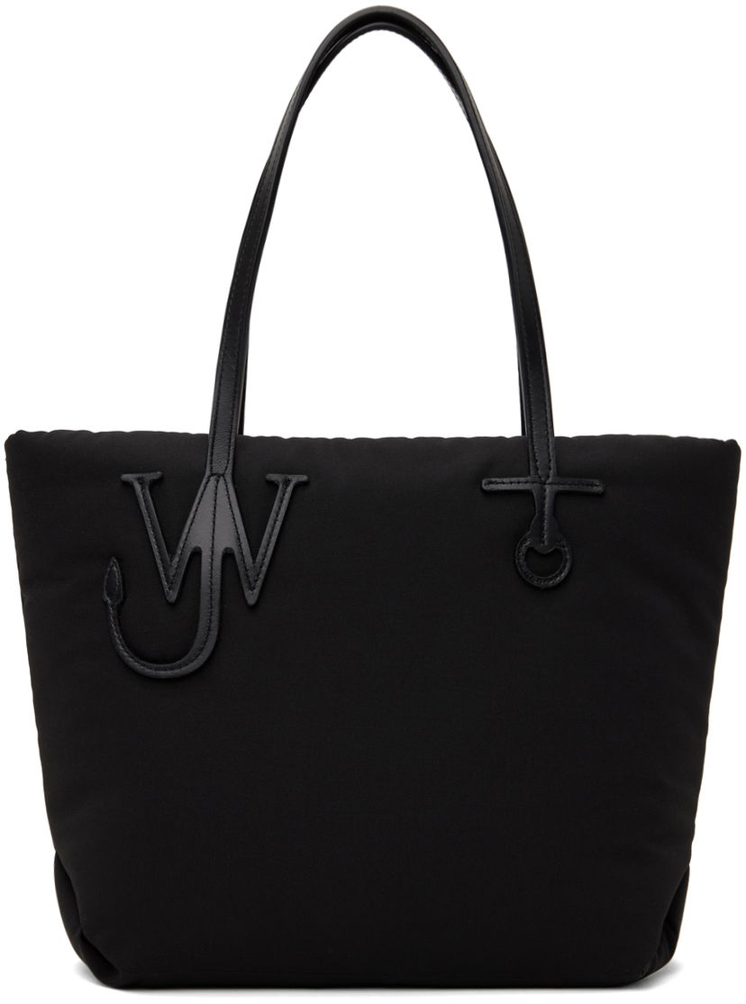 Odjeća JW Anderson Black Small Puffy Anchor Tote Crna | HB0653FA0382999