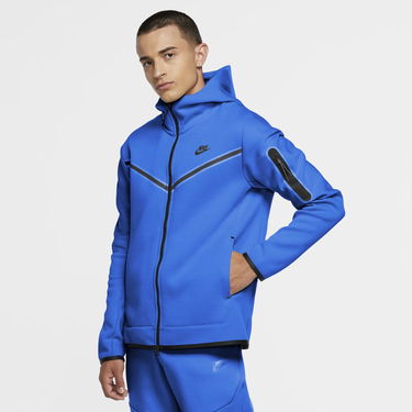 Dukserice Nike Sportswear Tech Fleece M Full-Zip Hoodie Plava | CU4489-480, 0