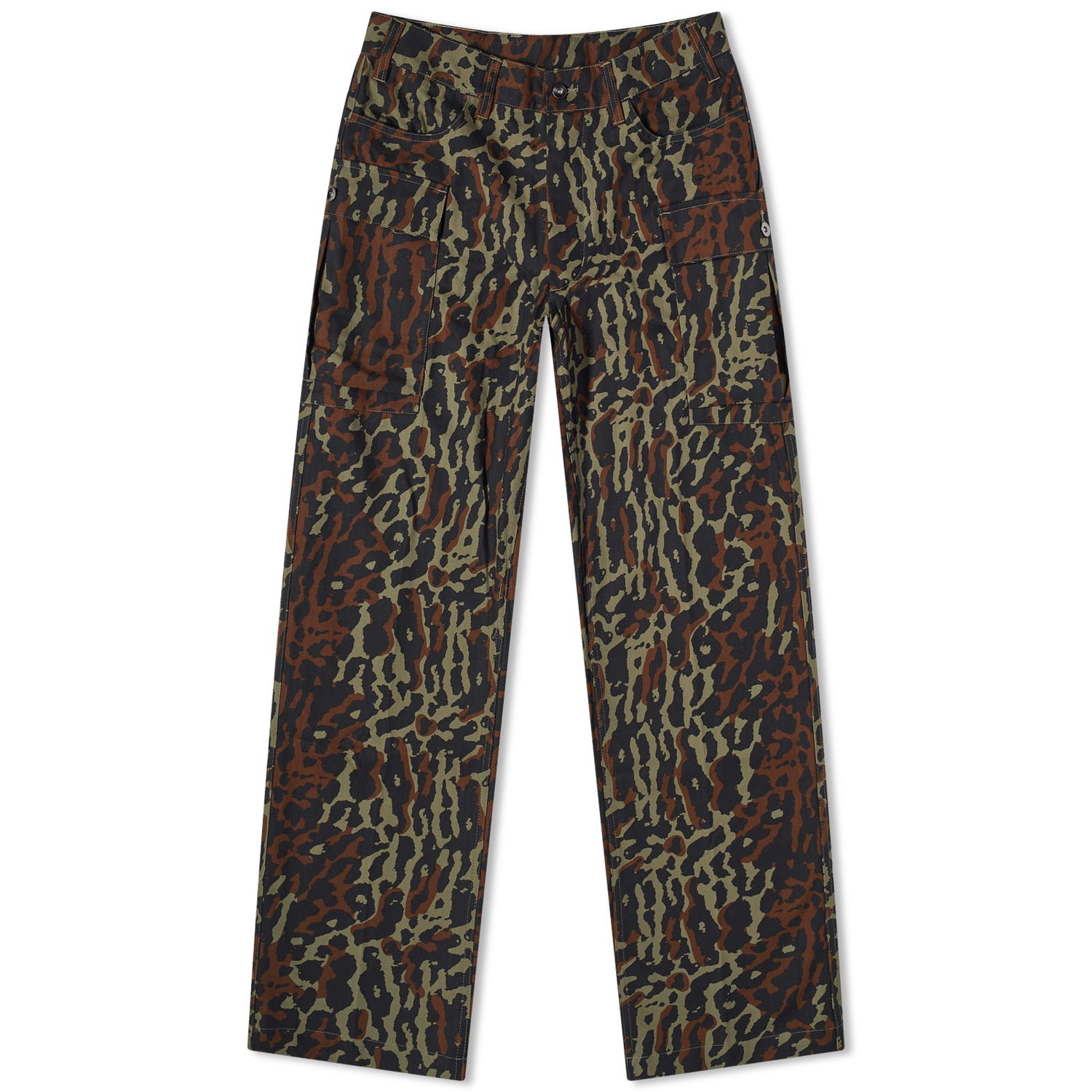 Cargo hlače Nike Life All Over Print Cargo Pant Medium Zelena | FJ0325-222, 0