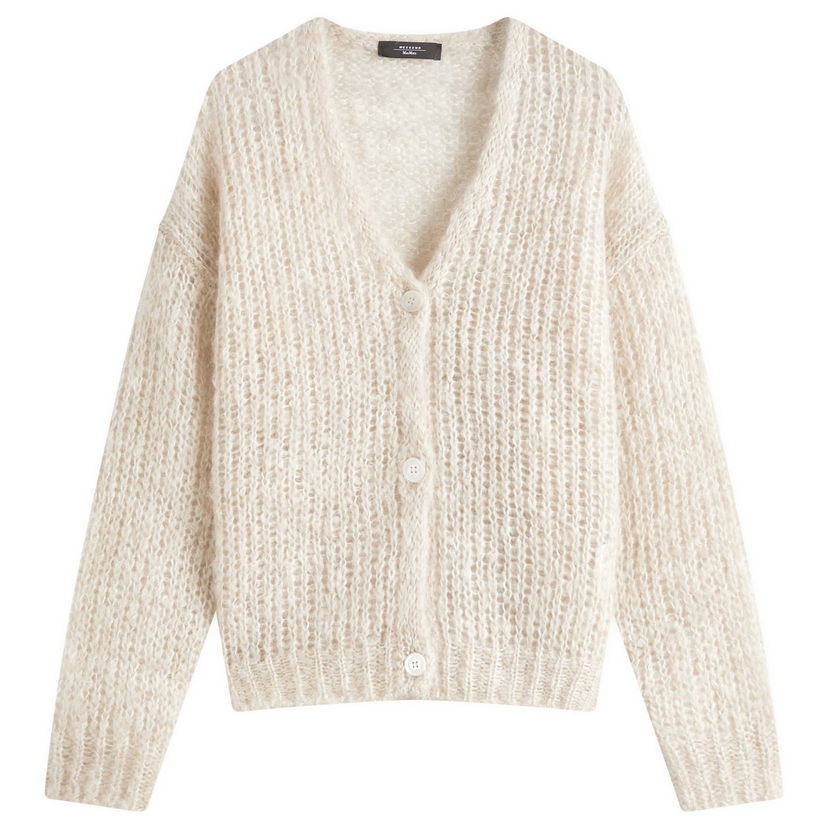 Džemper Max Mara Weekend Max Mara Pontiac Knitted Cardigan Bež | 2515341031600