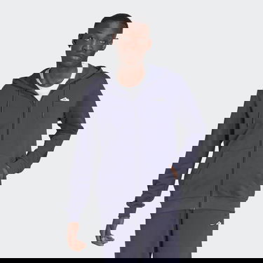 Dukserice adidas Originals Embroidered Zip Tamnoplava | IA3937, 6