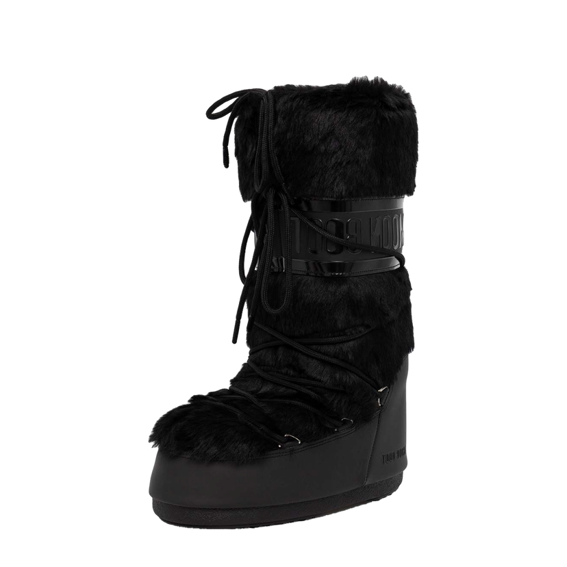 Tenisice i cipele Moon Boot MB ICON FAUX FUR Boots Crna | 80D1408900.N001