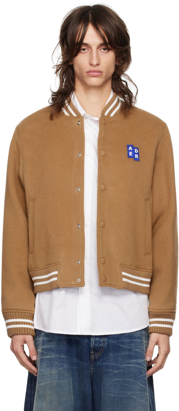 Bomber jakna ADER ERROR TRS Tag Varsity Bomber Jacket Smeđa | BM42FYJK0504CM, 0