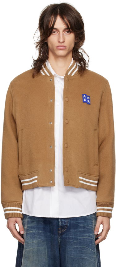 Bomber jakna ADER ERROR TRS Tag Varsity Bomber Jacket Smeđa | BM42FYJK0504CM, 0