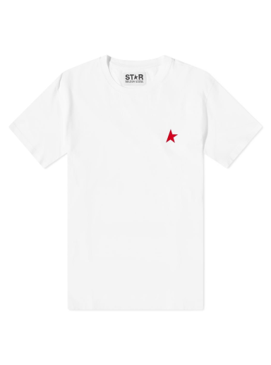 Majica kratkih rukava Golden Goose Small Star Chest Logo Tee Bijela | GMP01220-P000193-10350