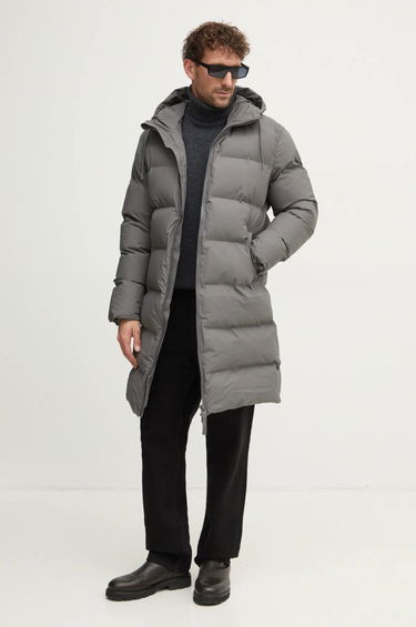 Pernata jakna Rains Long Puffer Down Jacket Siva | 15130.13, 1