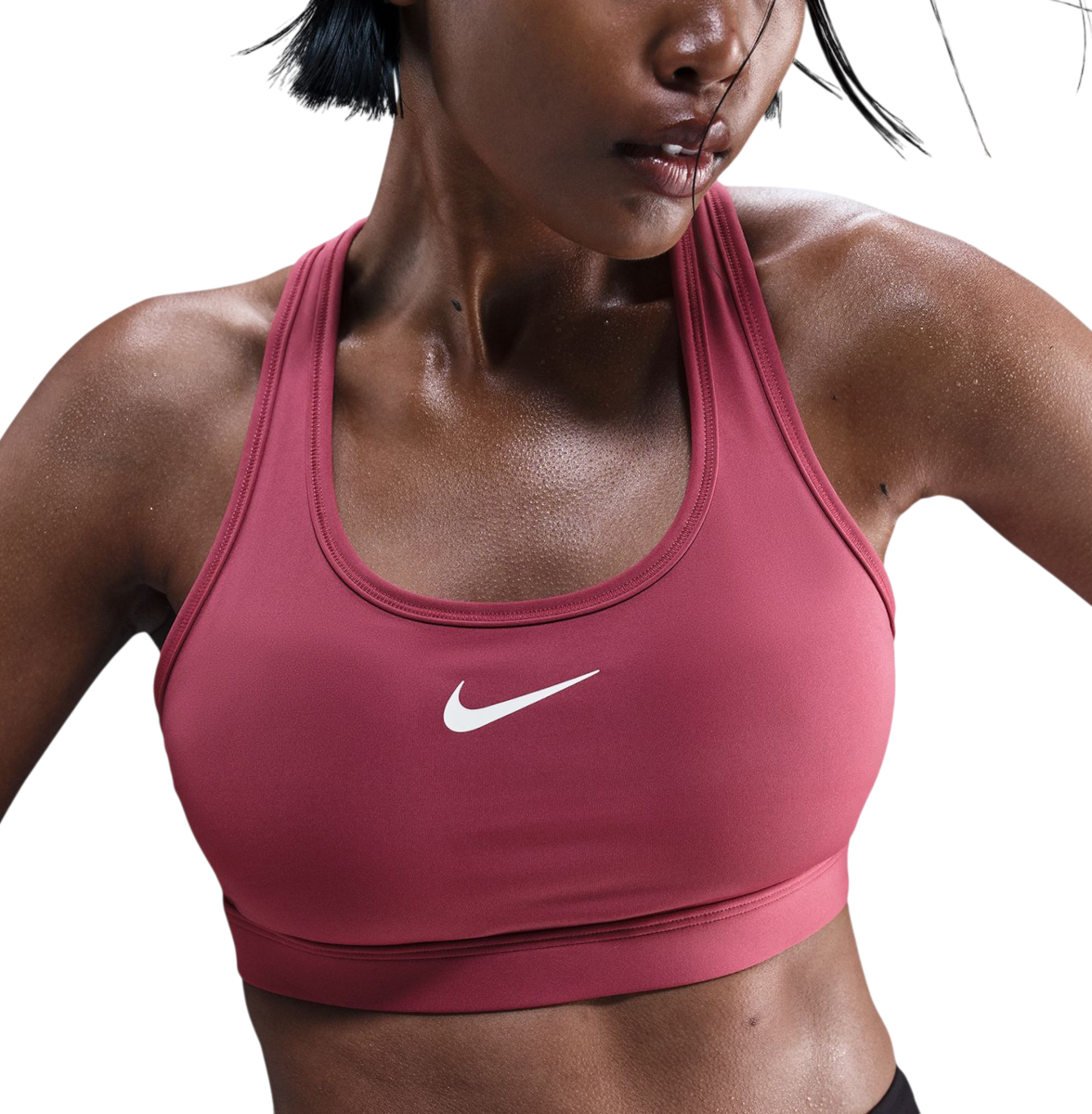 Grudnjak Nike Swoosh Medium Padded Sports Bra Tamnocrvena | dx6821-635, 0