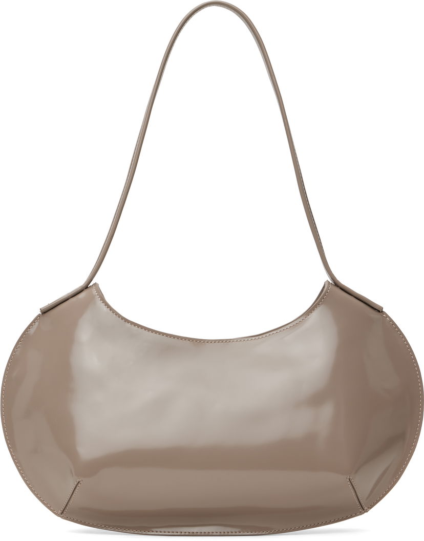 Torba za rame BY FAR BY FAR Horner Shoulder Bag Siva | MWBSB056CL017BG037PL