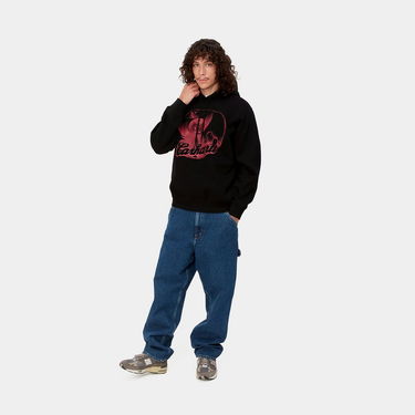 Dukserice Carhartt WIP Buddy Hoodie Crna | I032461_1V2_XX, 2
