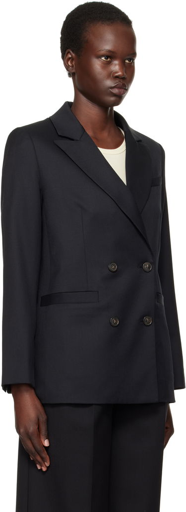 Kaputi A.P.C. A.P.C. Lucy Double-Breasted Blazer Crna | WOAPO-F03212, 1