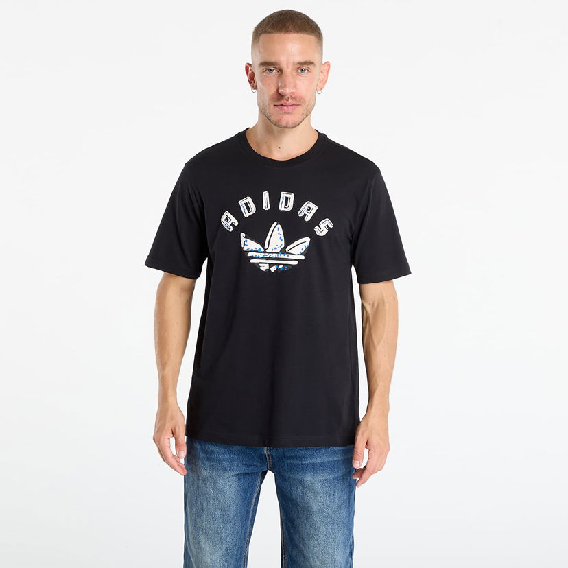 Majica kratkih rukava adidas Originals adidas Graphic Tee Crna | JX3090