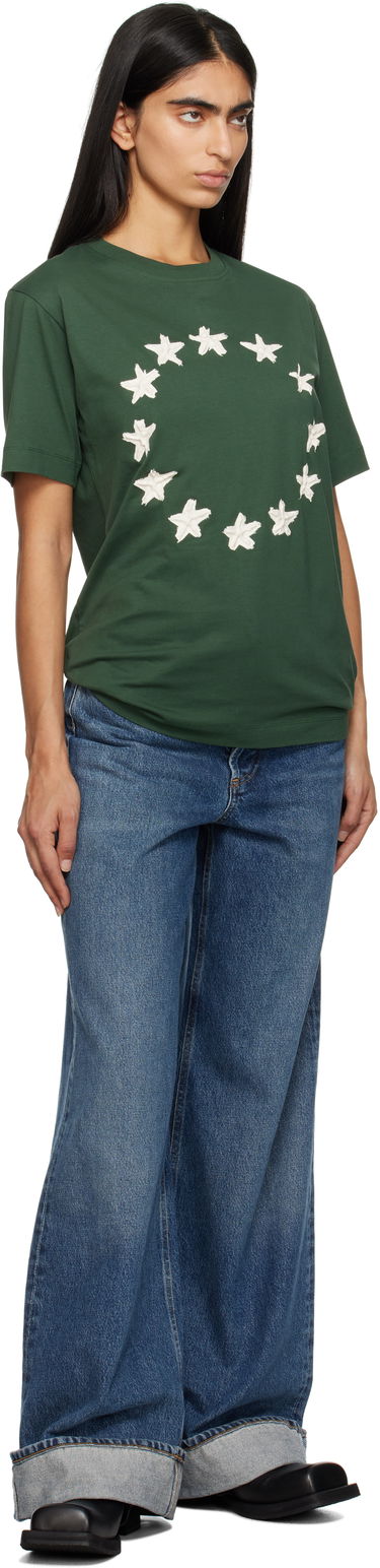 Majica kratkih rukava Études Stars Regular T-Shirt Zelena | H24MMTSH112-34, 3