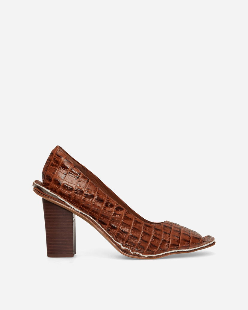 Dodaci Clarks Martine Rose Pretzel Slingback Heels Smeđa | 26183328 BRW
