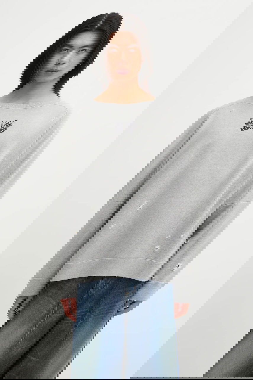 Dukserice Needles Needles Deconstructed Sweatshirt Siva | RW336, 0