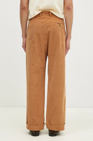 Hlače WOOD WOOD Lawrence Corduroy Trousers Smeđa | 12435012.5088, 2