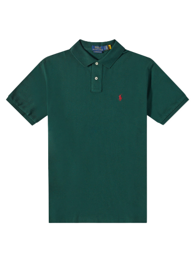 Majica bez rukava Polo by Ralph Lauren Cusotm Slim Fit Zelena | 710782592015