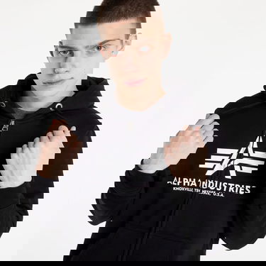 Dukserice Alpha Industries Basic Zip Hoodie Crna | 178325 03, 3