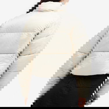 Pernata jakna Columbia Women's Puffect Cropped Puffer Jacket Bijela | 2088501-STONE, 3