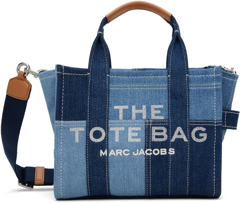 Tote bag Marc Jacobs Marc Jacobs 'The Denim Small' Tote Bag Plava | H016M06FA21
